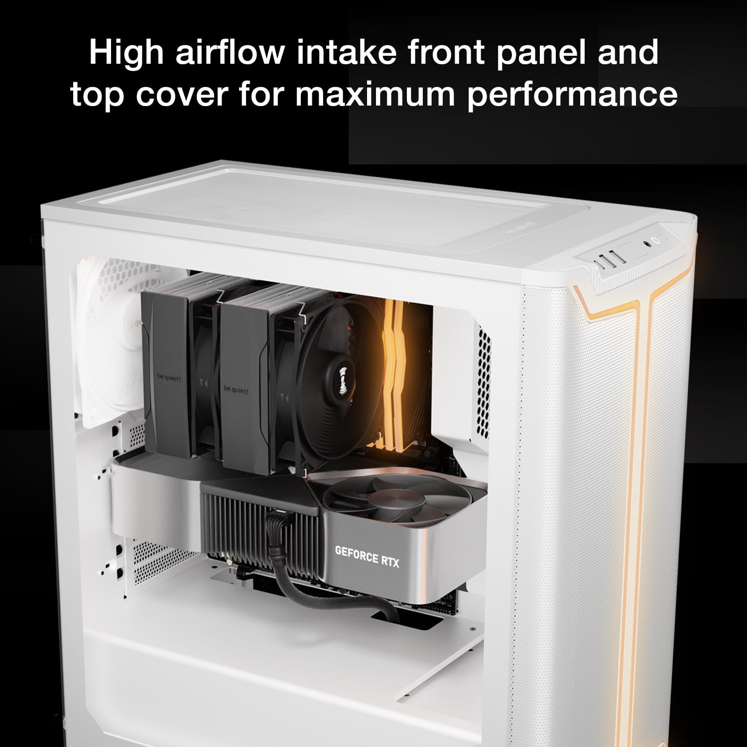 Amazon.co.jp: be quiet! ミドルタワー PCケース ATX/Micro-ATX/Mini